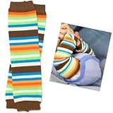IMAGE OF #22 William Stripe baby leg warmers for boy or girl by My Little Legs