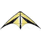 Premier Kites Yellow Vision Stunt Kite