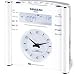 Sangean RCR-3 RCR-3 AM/FM Atomic Digital/Analog Clock Radio (White)
