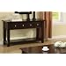 Console Sofa Table with Storage Drawers - Espresso Finish