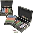 500 Nevada Jacks 10g Chip Set w/Beautiful Mahogany Case