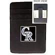 Colorado Rockies Money Clip/Card Holder - MLB Baseball Fan Shop Sports Team Merchandise