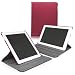 BoxWave Swivel Stand iPad 2 Case, Premium Quality Shell Folio Case for iPad 2 w/ Rotating Stand and Magnetic Cover (Built-in Magnet for Apple Sleep/Wake Function) (Ardent Red)