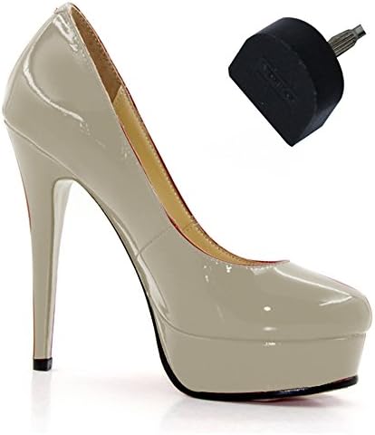 5 Pairs Tangible Benefits Stiletto High Heel Tips Taps Pins Lifts Dowel Replace (19*20.5mm)