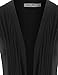 LL WSK849 Womens Off-Duty Open Front Cardigan XXXL BLACK