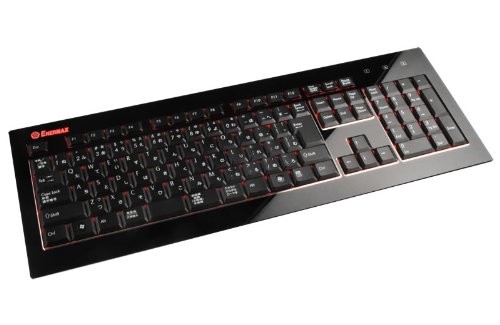 ENERMAX キーボード ACRYLUX ブラック KB009U-B