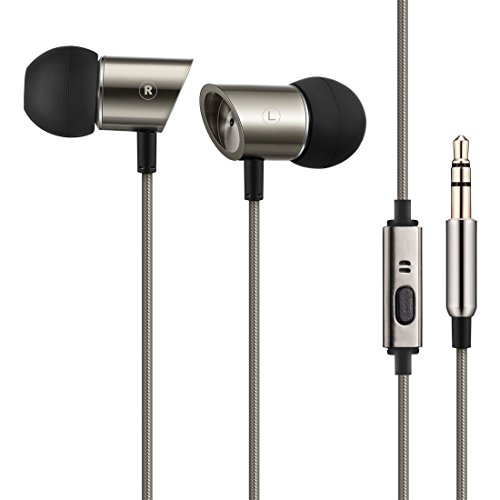 Kinbashi ® premium in-ear wired earbuds with in-line m…