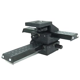 Janco Macro Focusing Rail Slider Set with 4 Way, Fine Control, Camera Focusing Rail for... by JJC