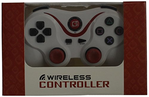 [Upgraded Version]Ultra-comfort White & Red Wireless 