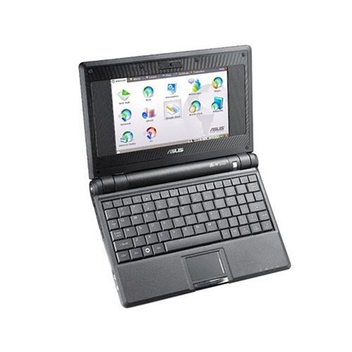 Childrens Toyshop  Computer : Asus Eee 8G 7" LCD Laptop (Intel Mobile Processor, 1 GB RAM, 8 GB Solid-State Disk, Linux Preloaded) Black