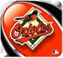 Baltimore Orioles Mouse Pad - Vortex Design