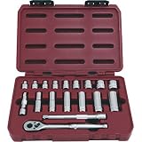 Northern Industrial Socket Set - 3/8 in. Drive, 18-Pc. SAE Set
