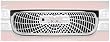 Putco 303102 Liquid Spider Web Solid Aluminum Grille