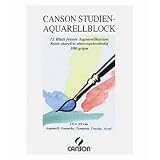 Eigenschaften Canson / Canson - Canson Studien-Aquarell-Block, 300 g/qm, 29,7 x 42 cm, 12 Blatt