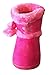 NEW Babys Girls Infant Kids Toddler Flat Winter Fur Boots Pom Pom Shoes Sz 2-8