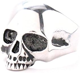 Skull Ring Biker Stainless Steel Eagle Motorcycle Death Punk Rock Music