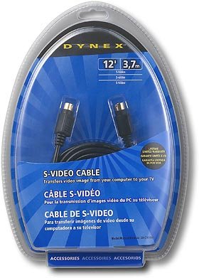 Dynex 12' S-Video Cable