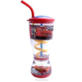 Vogue Cars Glitter Dome Bubble Glass