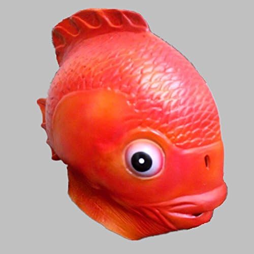 Latex Deluxe Red Fish Costume Mask Halloween Costume By Crazy Halloween Mask