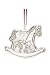 Reed & Barton 2009 Baby's 1st Dated Sterling Silver Rocking Horse Ornament