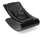 coco plexistyle baby lounger - Black Frame - Coconut White