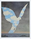 Le Grande Famille Art Poster Print by Rene Magritte, 19x24