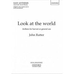 Look at the World. Kinderchor, Gemischter Chor, Klavier: Vocal Score