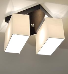 Designer Decken Leuchte Lampe Retro Deckenleuchte Hotel Büro E27 Power