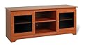 Prepac Ferentino Cherry Flat Panel LCD/Plasma TV Console