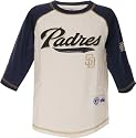 San Diego Padres -Youth- Milestone 3/4 Sleeve Raglan Crew Shirt