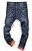 MR. R Men's Distressed Washed Ripped Slim Fit Jeans US 27-38