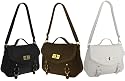 EyeCatchBags - Metropolis Ladies Faux Leather Satchel Messenger Shoulder Bag
