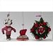 University of Wisconsin 3 Pack Ornaments
