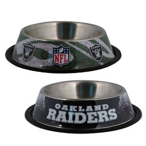 Hunter Oakland Raiders Pet Bowl