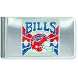 Stainless Steel NFL Buffalo Bills Money Clip