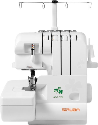 Siruba HSO-747D 4 Thread Overlock Serger Sewing Machine Siruba HSO-747D 4 Thread Overlock Serger Sewing Machine