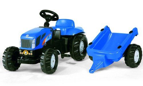 Childrens Toyshop  Toys : Rolly Kid New Holland TVT190 Pedal Tractor