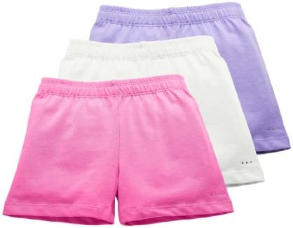 Sparkle Farms Girls Bloomer Shorts, 3-pack, Sizes 3-12