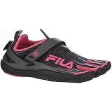 Fila Skele-Toes EZ Slide Kid's Black & Pink Shoes