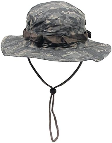 US Army GI Ripstop Boonie Bush Hat ACU Digital Camo,SIZE M