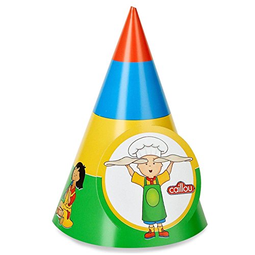 Caillou Cone Hats (8)