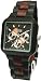 Tense Mens Multi-Eye Dark/Light Sandalwood Wood Watch B7305DS