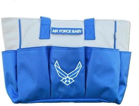 USAF Embroidered Durable and Spacious Tote Diaper Bag