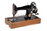 Wallmonkeys Peel and Stick Wall Decals – Old Sewing Machine. – 24″W x 16″H Removable Graphic