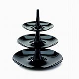 Baby Babell Black Tiered Cake Stand