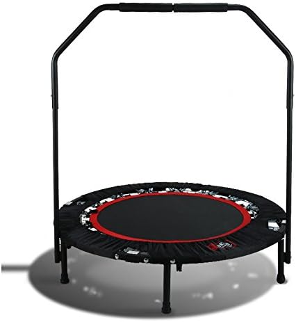 40-Inch Mini Trampoline with Hand Rail