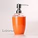 LIDORE Set of 4 Ensemble Bath Accessories Set in New Orange Color