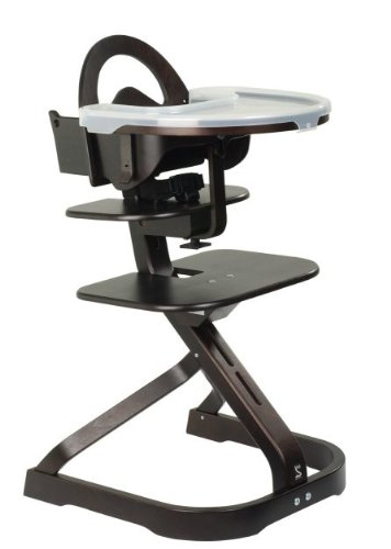 High Chair with Tray Cover - Espresso