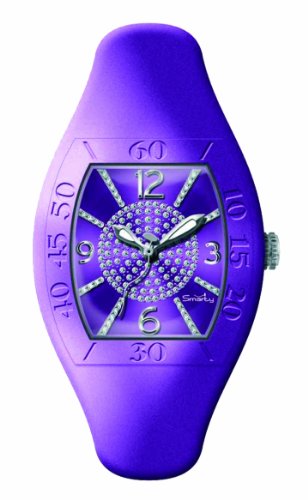 Smarty Watches Damen-Armbanduhr BIG Analog Kautschuk SW102F Preisvergleich
