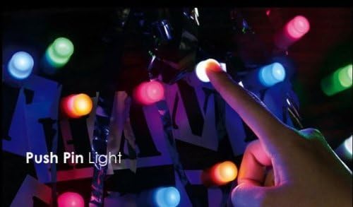 Firefly 10 Pack Push Sucker One Touch Light Mini Sucker LED Night Light Romantic Bar Light Lamp Unique Novel Nice Shiny Fashion Cool Amazing Interesting Cute